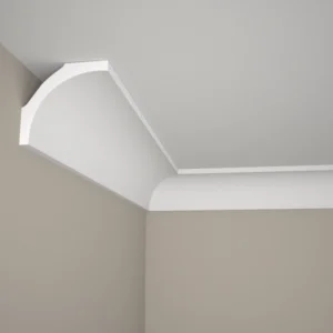 listwa przysufitowa dekoracyjna, sztukateria wewnętrzna XPS, sztukateria w sypialni