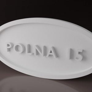 ET3 Tablice herby sztukateria elewacyjna dekoracje fasady panstyropian studio